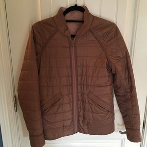 Lululemon reversible bomber jacket
